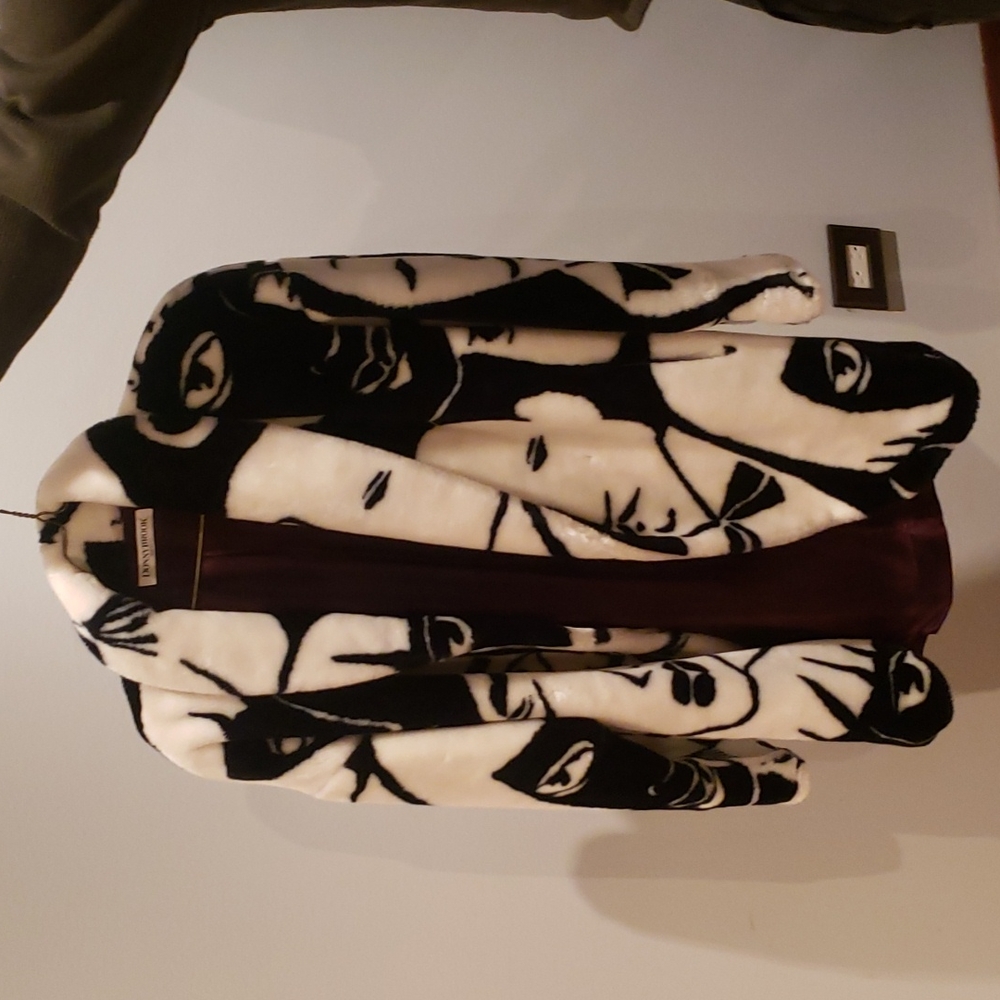 DonnyBrook 1980s Picasso Faux Fur Coat